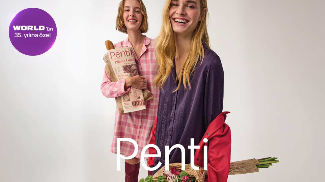World’ün 35. yılına özel Penti mağazaları ve www.penti.com ‘dan yapacağınız 2.000 TL ve üzeri alışverişlerinize 300 TL Penti Puan’a ek 35 TL puan ile toplamda 335 TL Penti puan!